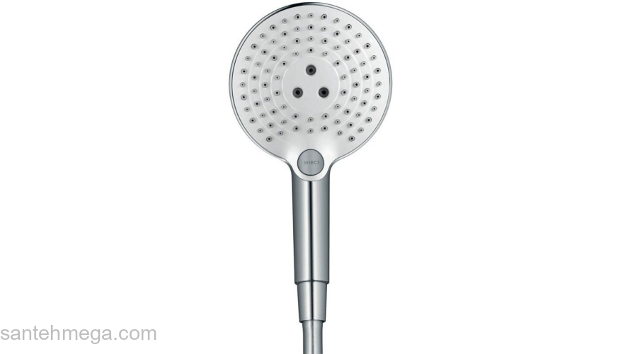 Ручной душ Hansgrohe Raindance Select S 120 3jet белый/хром 26530400. Фото