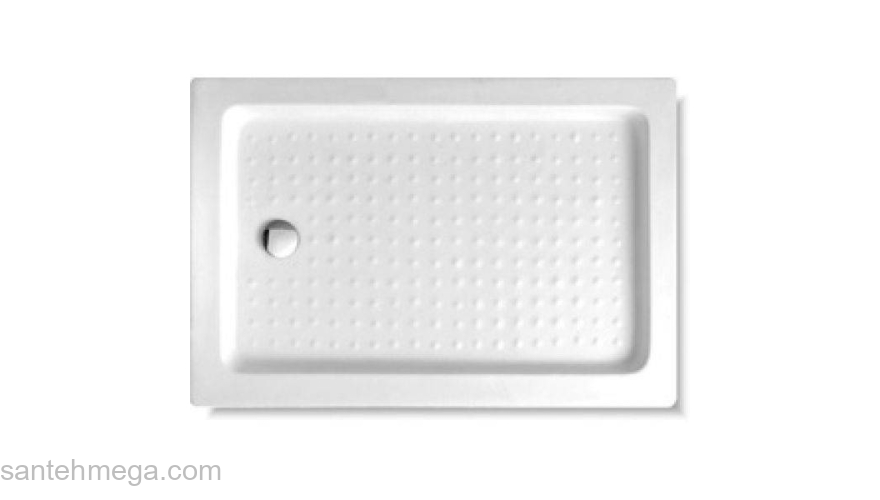 Душевой поддон акриловый CEZARES TRAY-A-AH-120/80-15-W0. Фото