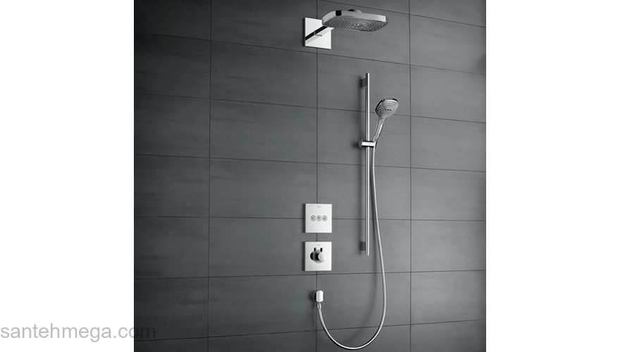 Запорный/переключающий вентиль Hansgrohe ShowerSelect 15764000. Фото