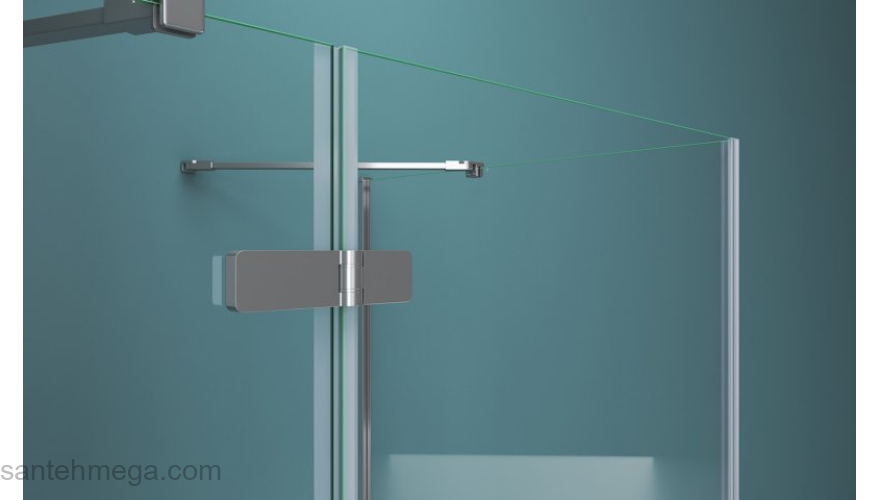 Душевой угол BELBAGNO KRAFT-A-12-100-C-Cr-L. Фото