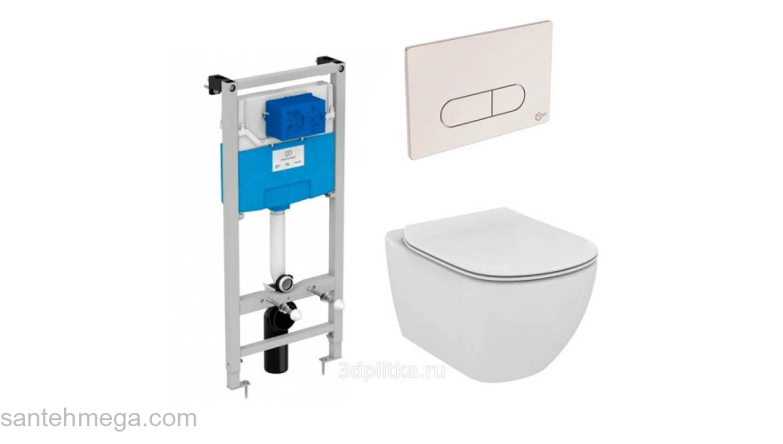 Промо-комплект 4 в 1 IDEAL STANDARD Tesi ProSYS R030501. Фото