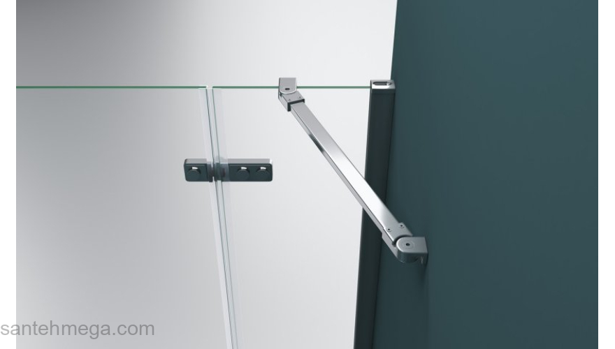 Душевой угол BELBAGNO KRAFT-A-12-100-C-Cr-L. Фото