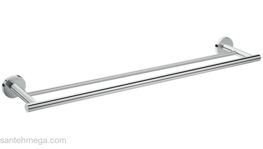 Двойной держатель для банных полотенец Hansgrohe Logis Universal 41712000 Двойной держатель для банных полотенец Hansgrohe Logis Universal 41712000 для ванной комнаты. Фото