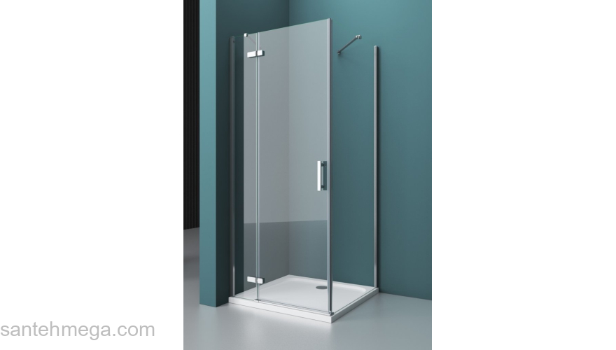 Душевой угол BELBAGNO KRAFT-A-12-100-C-Cr-L. Фото