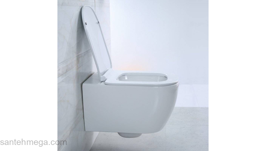 Унитаз подвесной безободковый BELBAGNO Genova BB1102CH. Фото