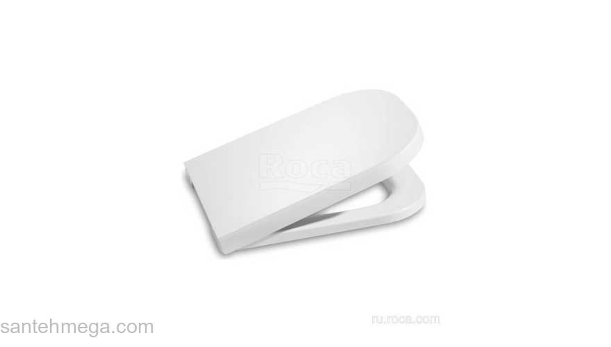 Сиденье Victoria Soft Close ZRU9302818 с микролифтом, петли петли пластик, без Clip Up ROCA. Фото