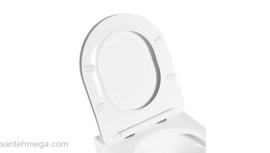 Сидение дюропласт с металлическими креплениями BELBAGNO Soft Close BB3105SC. Фото