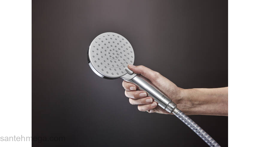 Ручной душ Vario EcoSmart Hansgrohe Vernis Blend 26340000, хром. Фото