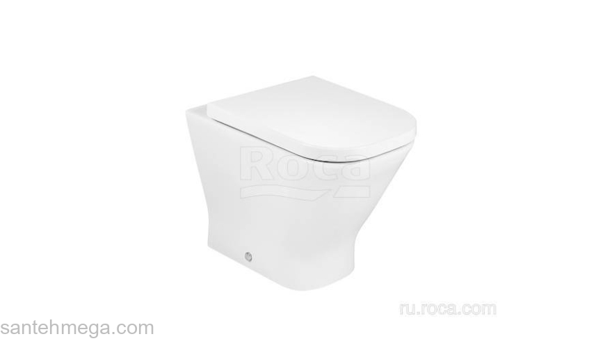 Сиденье Victoria Soft Close ZRU9302818 с микролифтом, петли петли пластик, без Clip Up ROCA. Фото