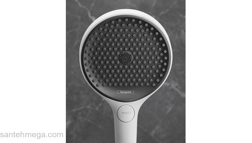 Ручной душ Hansgrohe Rainfinity 130 3jet 26864700 матовый белый. Фото