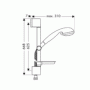 Душевой гарнитур HANSGROHE Crometta Variojet/Unica C Set 27739000. Фото