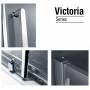 Душевой уголок GEMY Victoria S30191C-A100. Фото