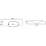 Раковина NS BATH NSS-1050G (глянцевая) 100х50. Фото