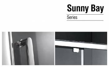 Душевой уголок GEMY Sunny Bay S28191C-A75. Фото