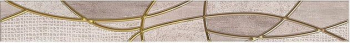 Azori 585741001 Бордюр Pandora 75х630 latte charm