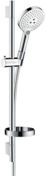 Душевой гарнитур Hansgrohe Raindance Select 120 Unica Set 65см белый/хром 26630400. Фото