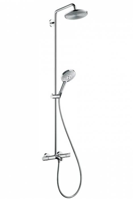 Душевая система HANSGROHE Raindance Select Showerpipe 240 27117000. Фото