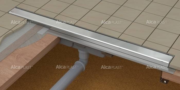 Цельная решетка ALCAPLAST DESIGN-1050LN. Фото