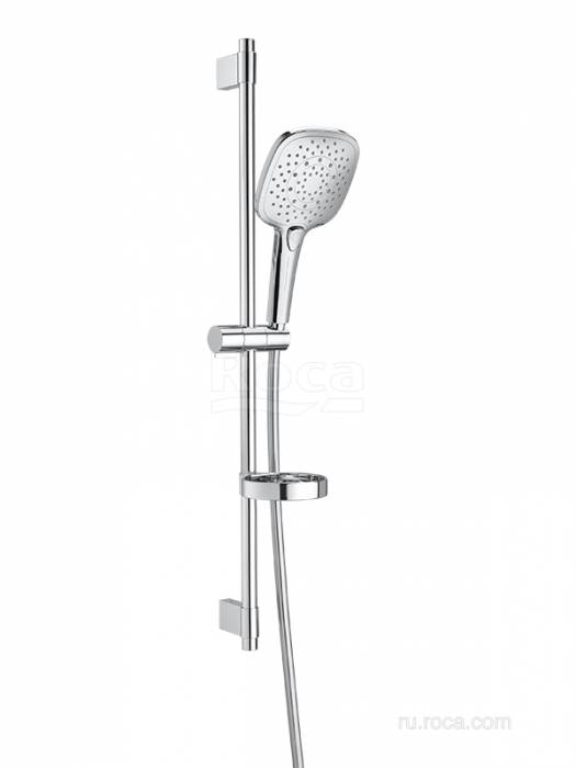 Душевой гарнитур ROCA Plenum Square 140/3F A5B1A10C00. Фото
