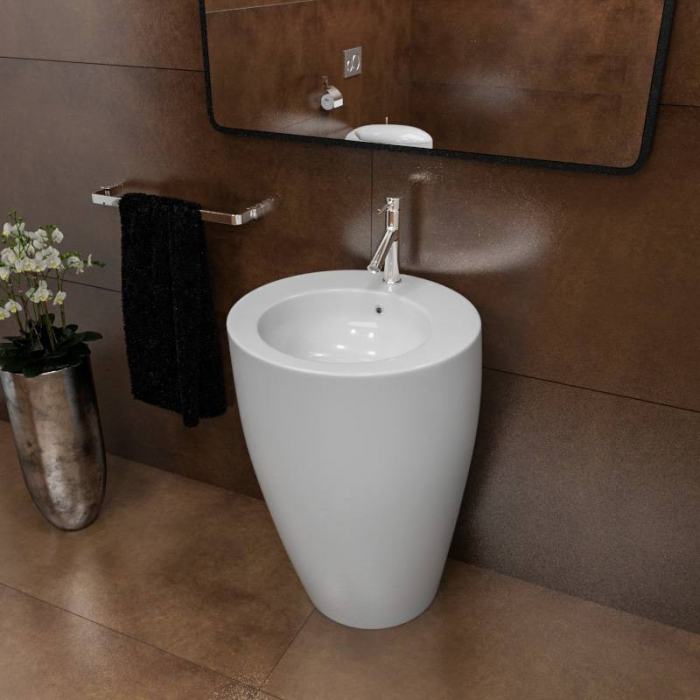 Раковина напольная NILO Venice 50х50 2171. Фото