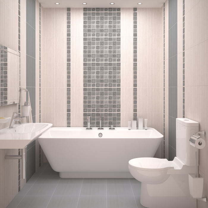 Azori 505581101 Плитка облицовочная Grazia 201х405 grey. Фото