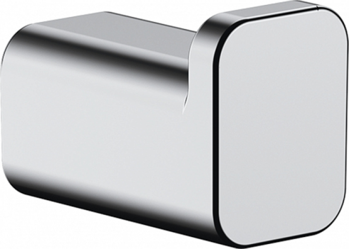 Крючок AddStoris Hansgrohe 41742000, хром для ванной комнаты. Фото