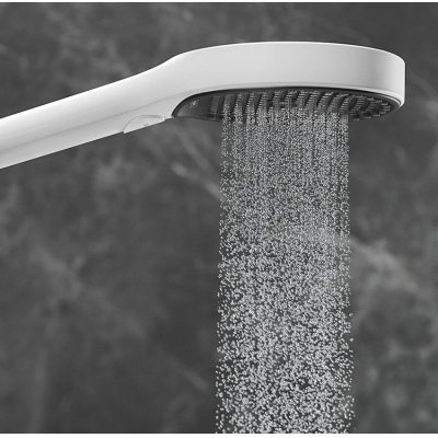 Ручной душ Hansgrohe Rainfinity 130 3jet 26864700 матовый белый. Фото