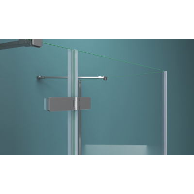 Душевой угол BELBAGNO KRAFT-A-12-100-C-Cr-L. Фото