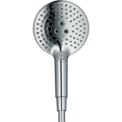 Ручной душ Hansgrohe Raindance Select S 120 3jet белый/хром 26530400. Фото