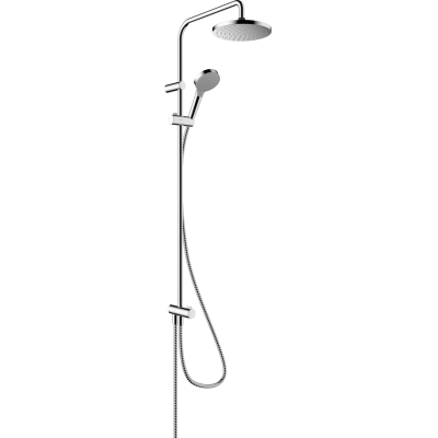 Душевая система Showerpipe 200 1jet Reno Hansgrohe Vernis Blend 26272000, хром. Фото