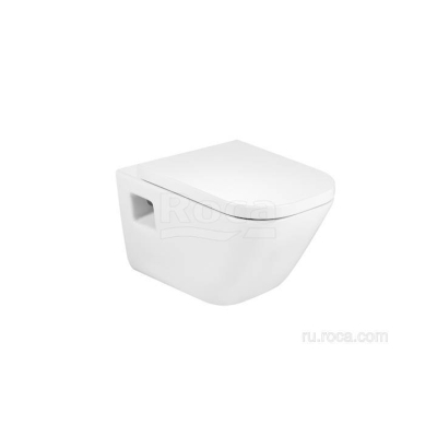 Сиденье Victoria Soft Close ZRU9302818 с микролифтом, петли петли пластик, без Clip Up ROCA. Фото