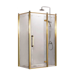 Душевое ограждение AZARIO Ontario 120х90 AZ-NBB1231-R Gold правостороннее Душевое ограждение AZARIO Ontario 120х90 AZ-NBB1231-R Gold правостороннее. Фото