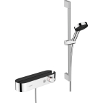 24260000 HANSGROHE Pulsify Relaxation 105 3 jet душевой гарнитур с термостатом 65см 24260000 HANSGROHE Pulsify Relaxation 105 3 jet душевой гарнитур с термостатом 65см. Фото