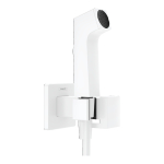 Гигиенический душ Hansgrohe E 1 jet EcoSmart+ со смесителем, белый матовый 29233700 Гигиенический душ Hansgrohe E 1 jet EcoSmart+ со смесителем, белый матовый 29233700. Фото