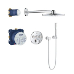 GROHE 34709000 SmartControl Душевая система с душевым гарнитуром и верхним душем Rainshower 310, хром GROHE 34709000 SmartControl Душевая система с душевым гарнитуром и верхним душем Rainshower 310, хром. Фото