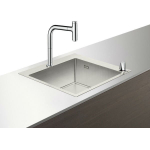 Кухонная мойка с встроенным смесителем Hansgrohe C71-F450-06 55x50 43201800. Фото