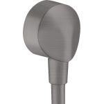 Шланговое подсоединение без клапана обратного тока E Hansgrohe FixFit 27454340, черный хром Шланговое подсоединение без клапана обратного тока E Hansgrohe FixFit 27454340, черный хром. Фото