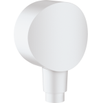 Шланговое подсоединение S Hansgrohe Fixfit 26453700, матовый белый Шланговое подсоединение S Hansgrohe Fixfit 26453700, матовый белый. Фото
