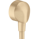 Шланговое подсоединение без клапана обратного тока E Hansgrohe FixFit 27454140, бронза Шланговое подсоединение без клапана обратного тока E Hansgrohe FixFit 27454140, бронза. Фото
