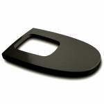 Крышка для биде Soft-Close ROCA Khroma черная 806652F7T Крышка для биде Soft-Close ROCA Khroma черная 806652F7T. Фото