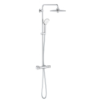 GROHE 27615002 Euphoria 260 Душевая система с термостатом для душа, 9.5 л/мин, хром (замена 27615001) GROHE 27615002 Euphoria 260 Душевая система с термостатом для душа, 9.5 л/мин, хром (замена 27615001). Фото