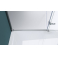 Душевая дверь BELBAGNO KRAFT-B-12-60/60-C-Cr-R. Фото