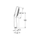 Ручной душ GROHE Power & Soul Cosmopolitan 27661000. Фото